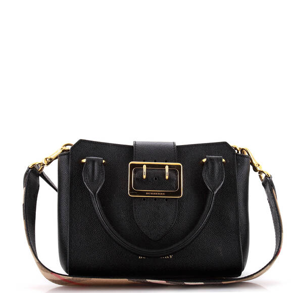Burberry Handbags - Burberry Buckle Tote Leather Small #158177B65B